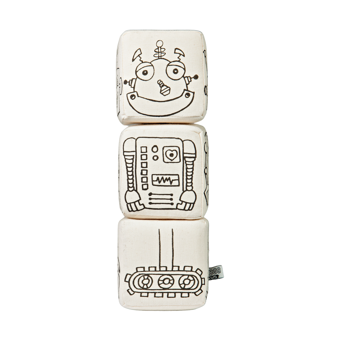 Kiboo Blocks with Magnets - Robot Set