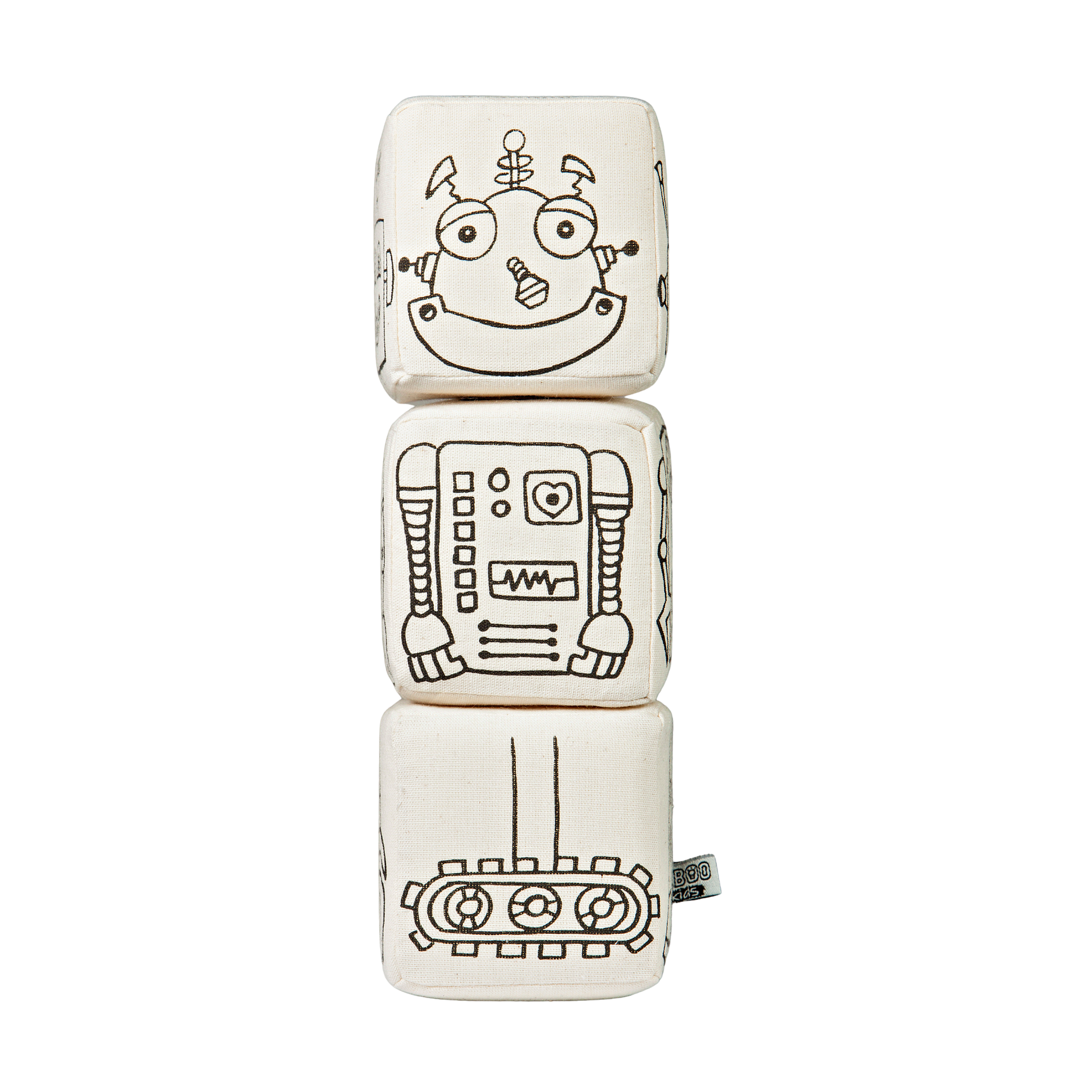 Kiboo Blocks with Magnets - Robot Set