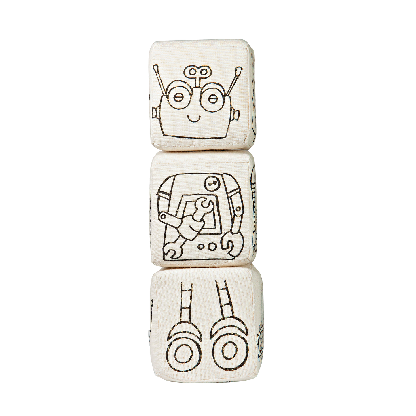 Kiboo Blocks with Magnets - Robot Set