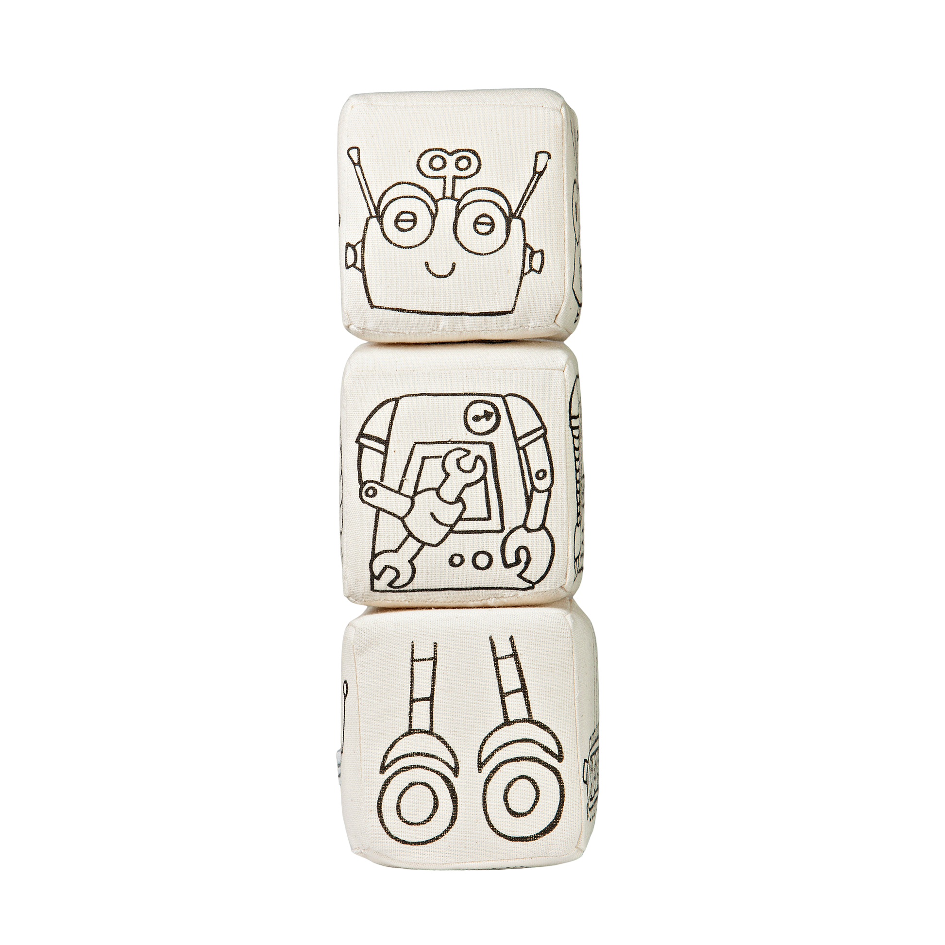Kiboo Blocks with Magnets - Robot Set