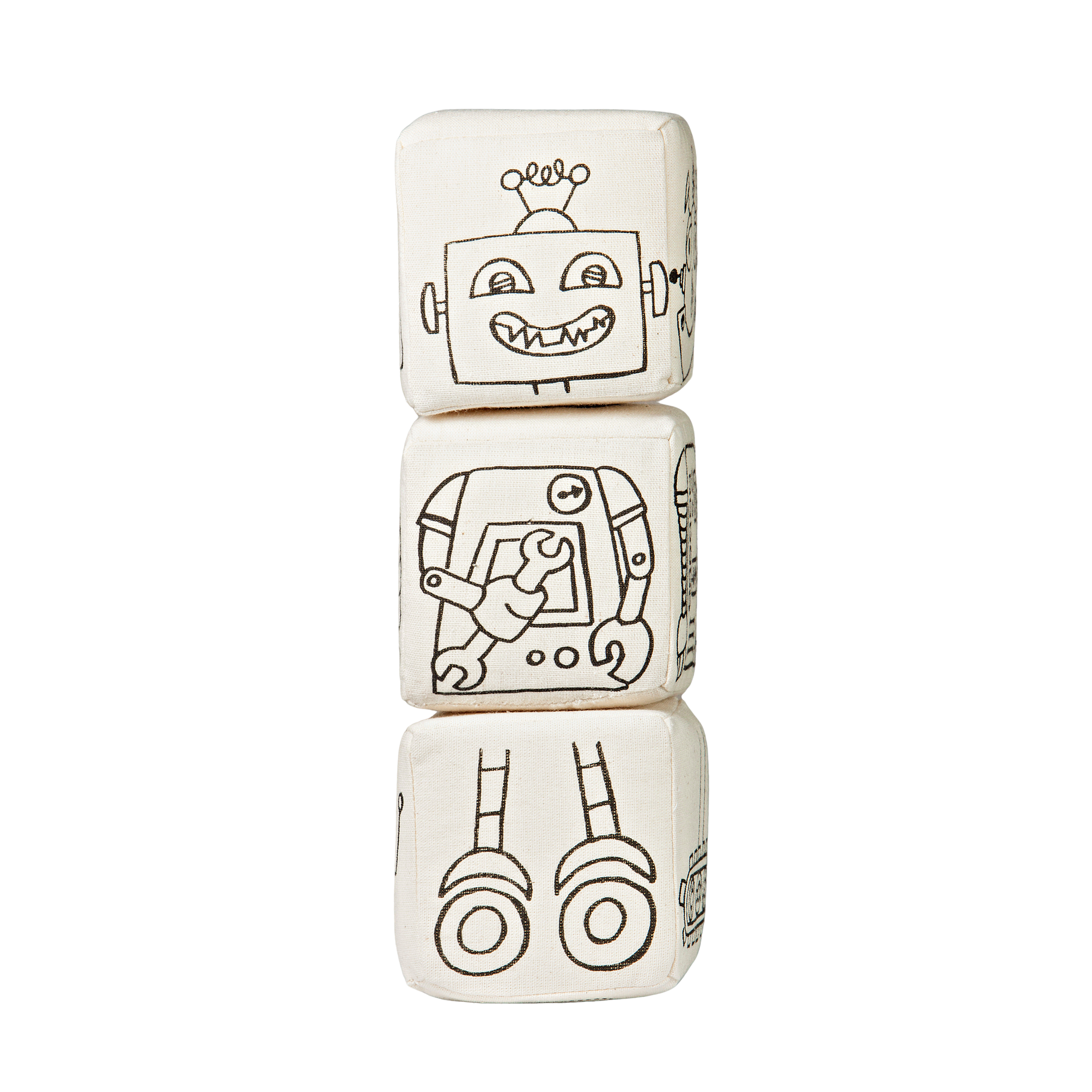 Kiboo Blocks with Magnets - Robot Set