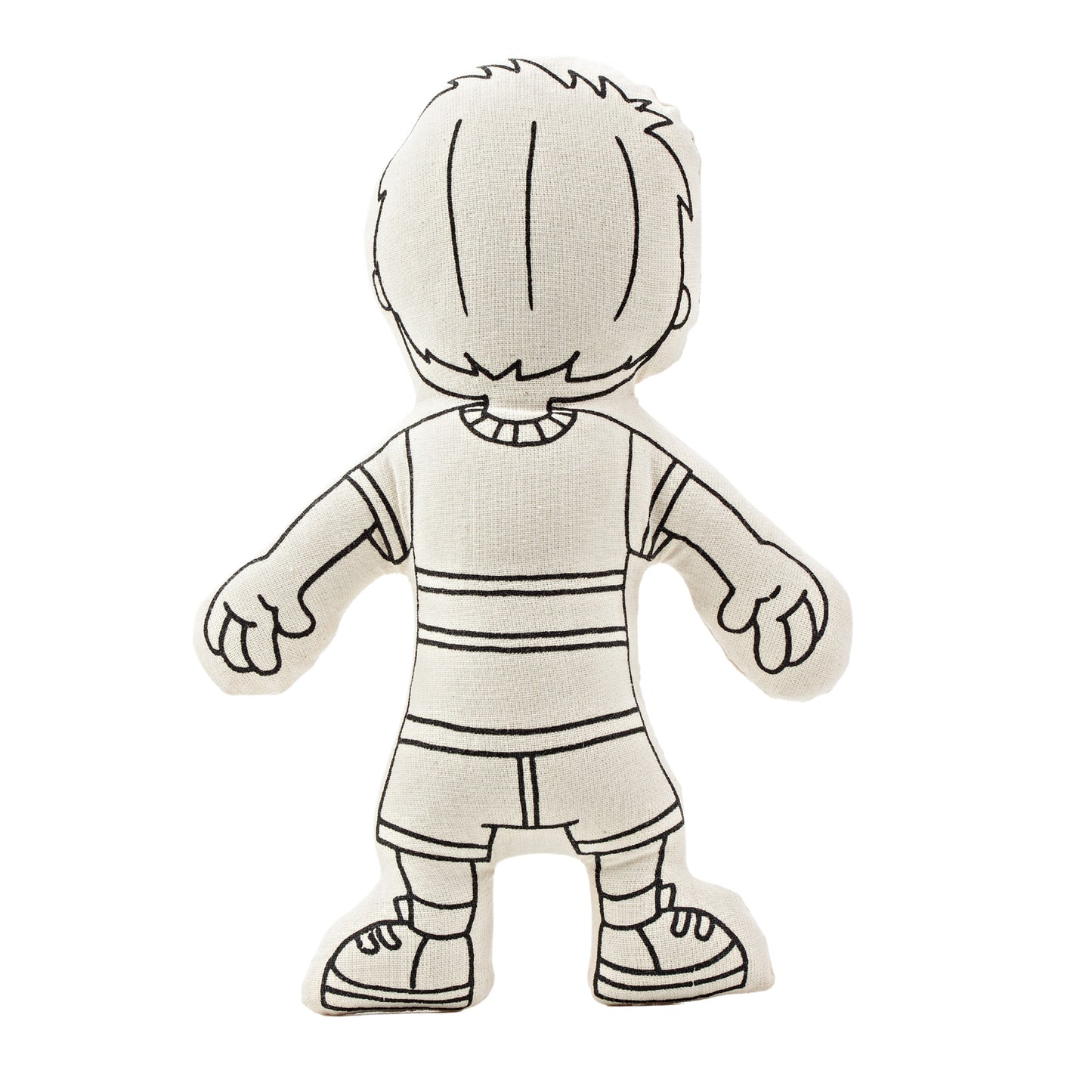 Kiboo Kids Doll for Coloring Asian Boy with Pocket