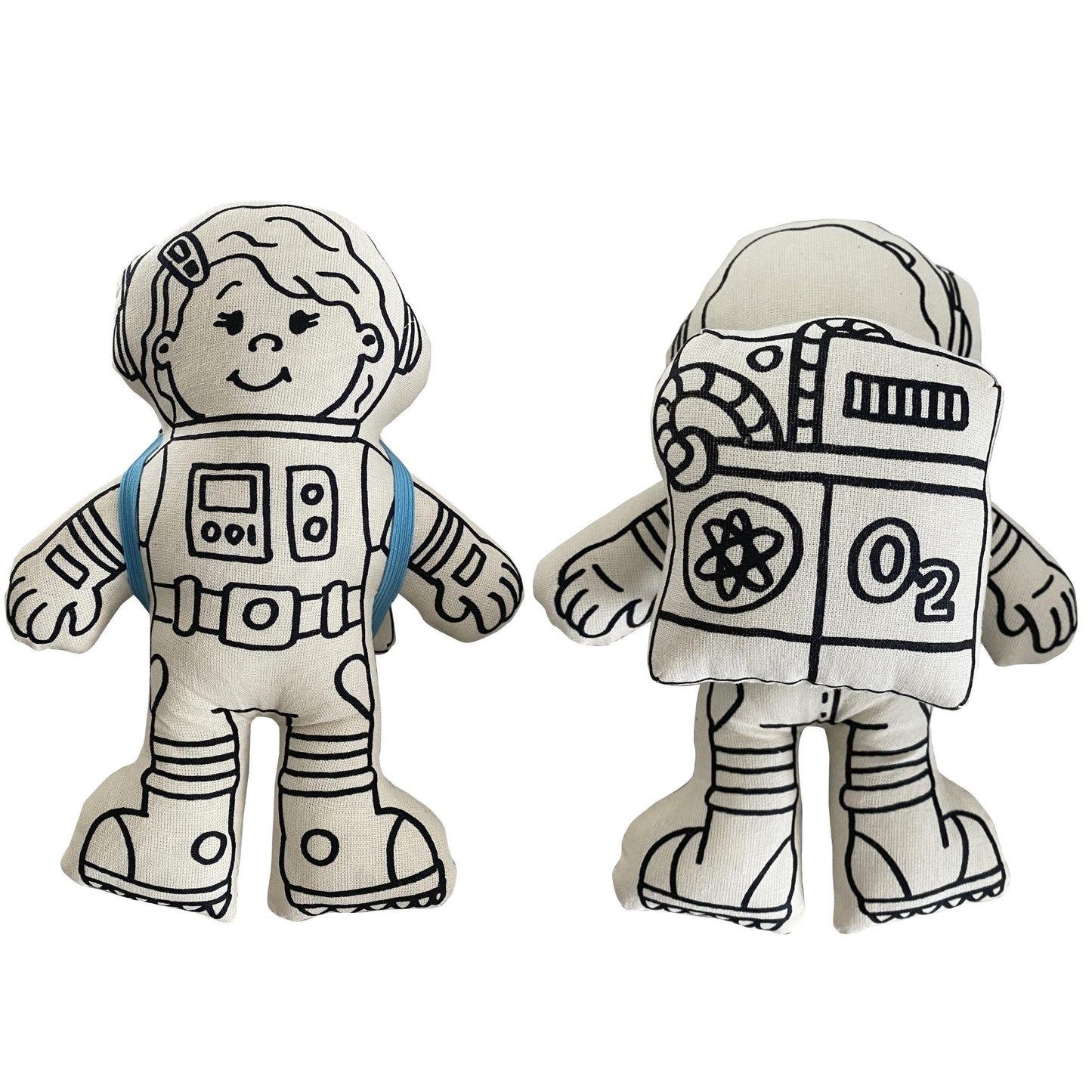 Art Kit - Astronaut with Astronaut Mini Backpack - Girl