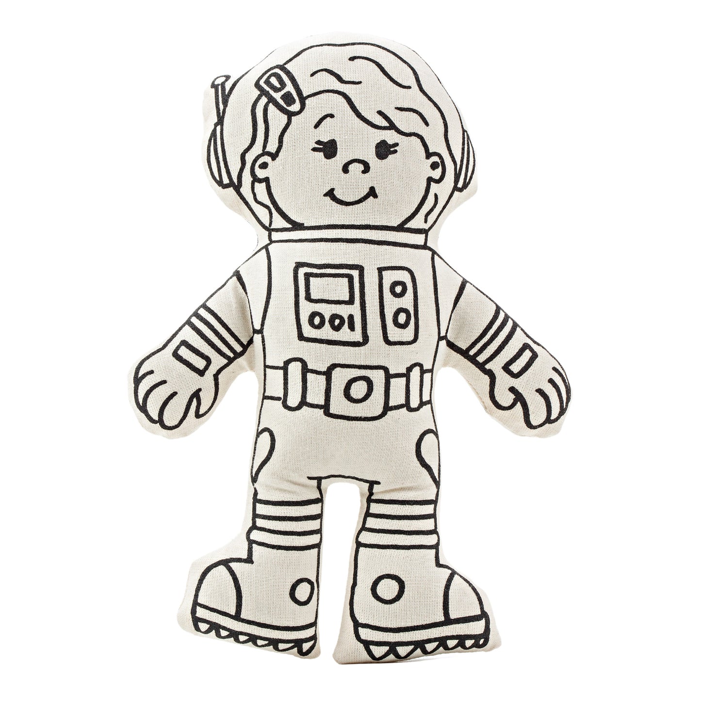 Girl Astronaut with Mini Space Pack