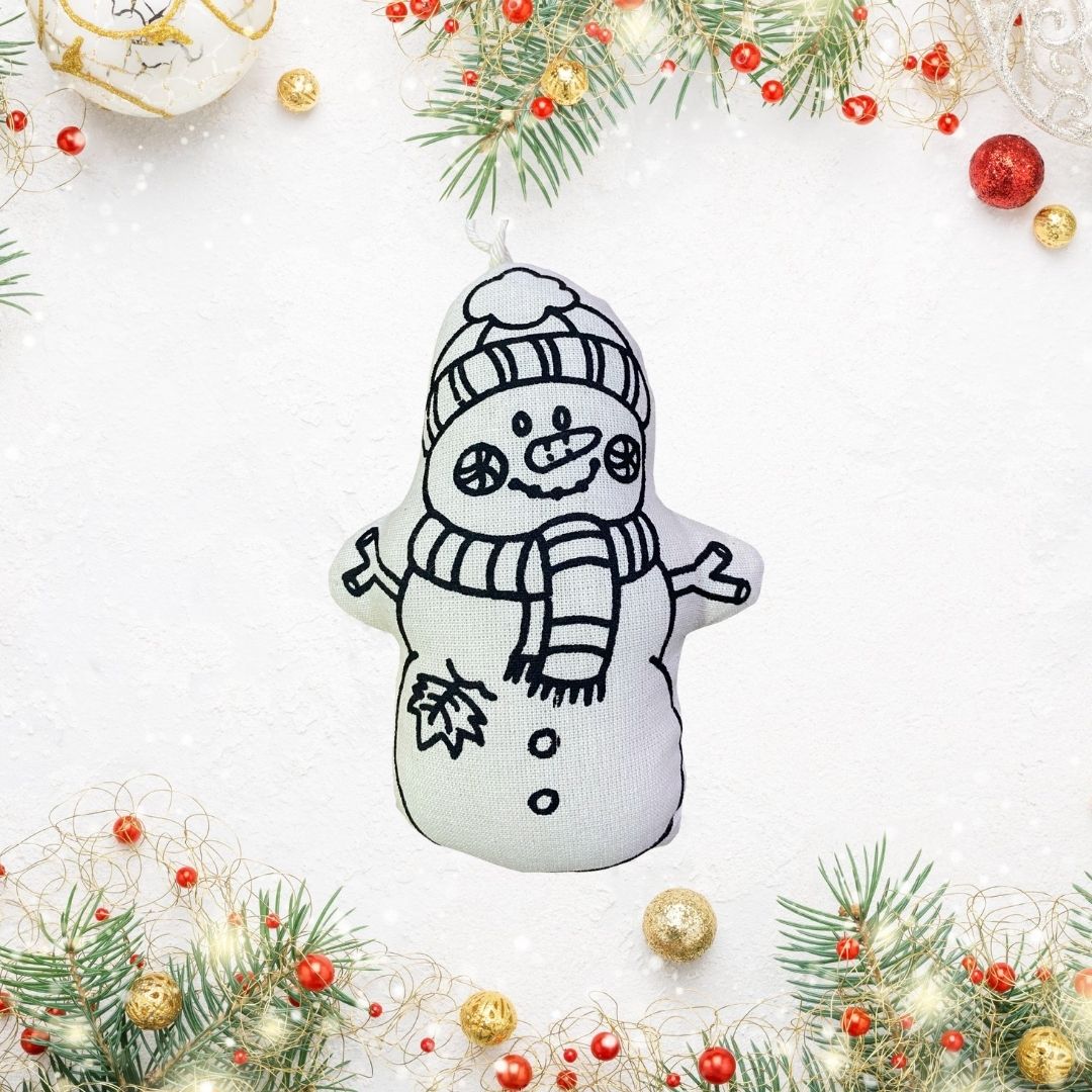 christmas snowman drawings