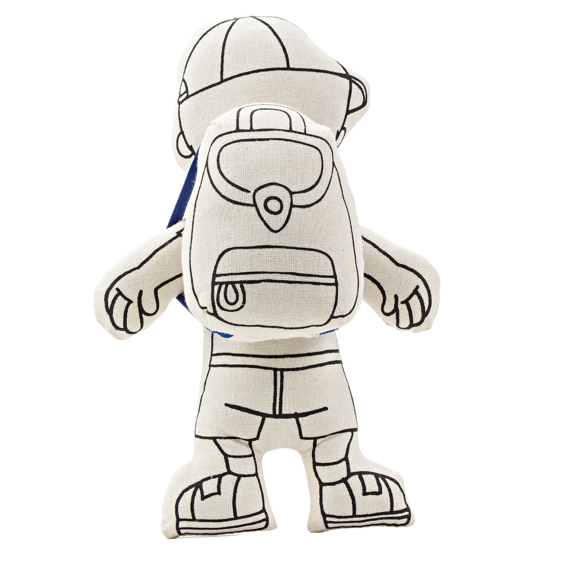 Kiboo Kids Doll for Coloring Boy with Cap