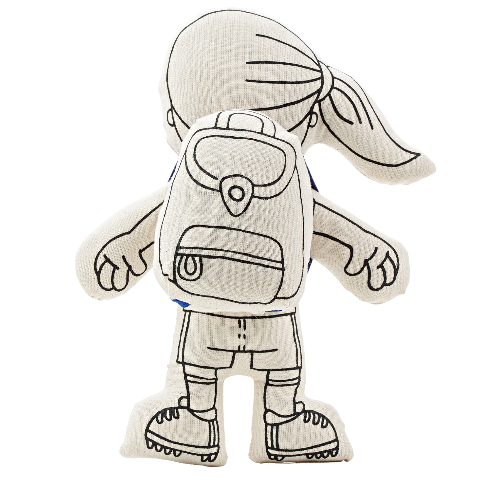 Soccer Girl with Ponytail - Kiboo Kids