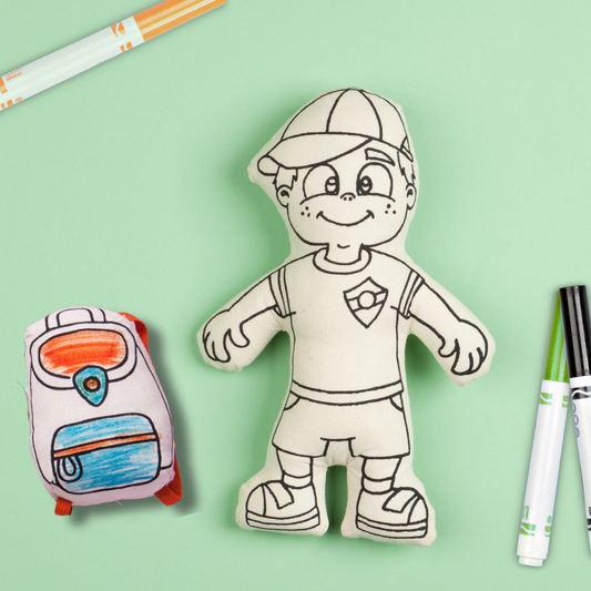Kiboo Kids - Color your Doll Craft Kits – Hipstitch