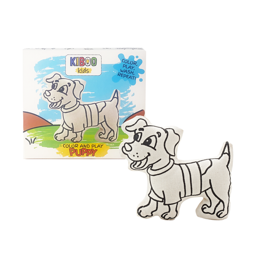 Kiboo Kids Pets Series: Dog - Colorable and Washable Pet for Creative Play