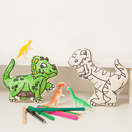 Dinosaurs for Coloring | Duo Pack | T-Rex & Triceratops