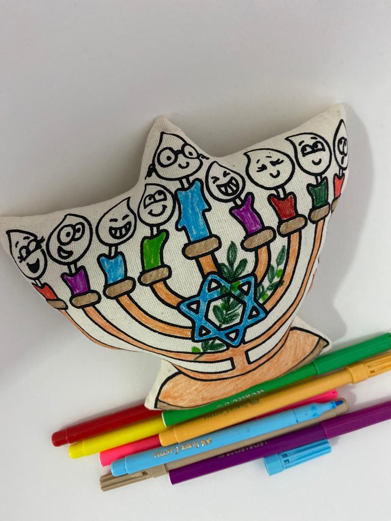 Hanukkah Menorah for Kids