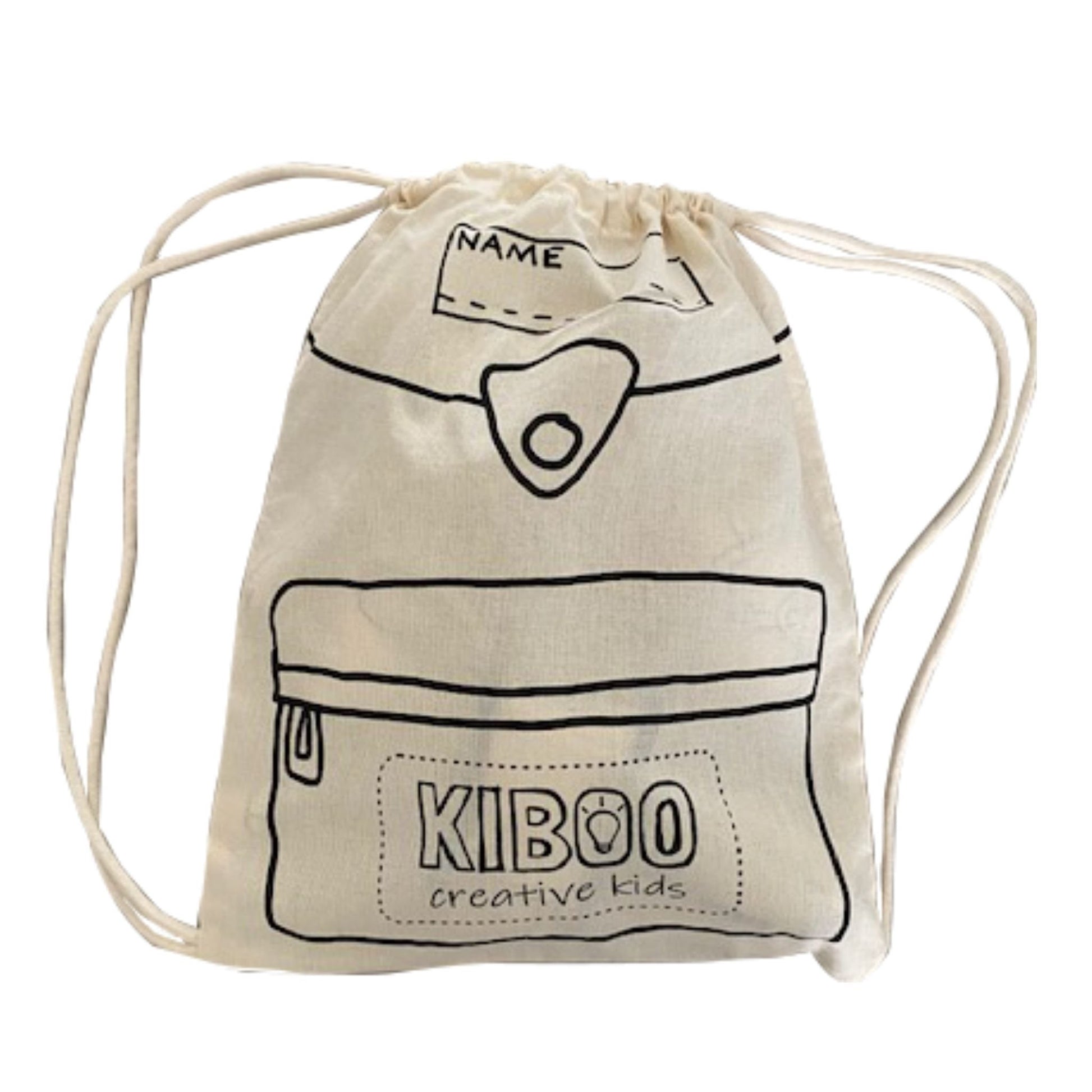 Drawstring Backpack for Coloring - Kiboo Creative